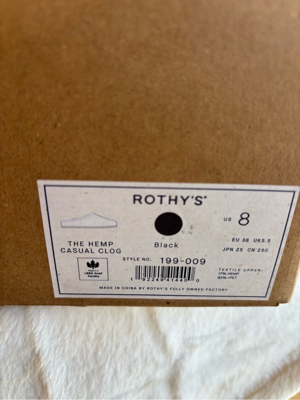 Rothy's Black Slip-On Women's Clogs - Picture 9 of 9